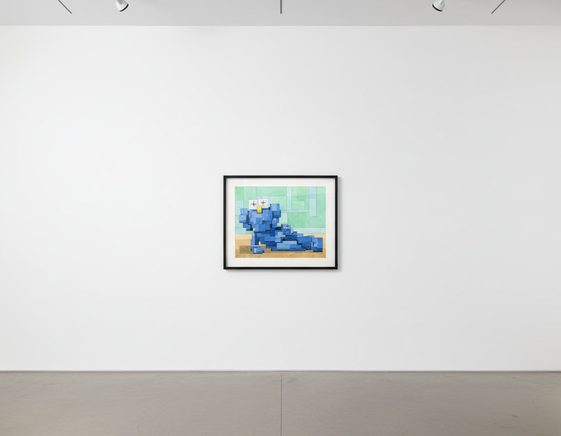 Adam Lister Blue BFF (After Kaws)