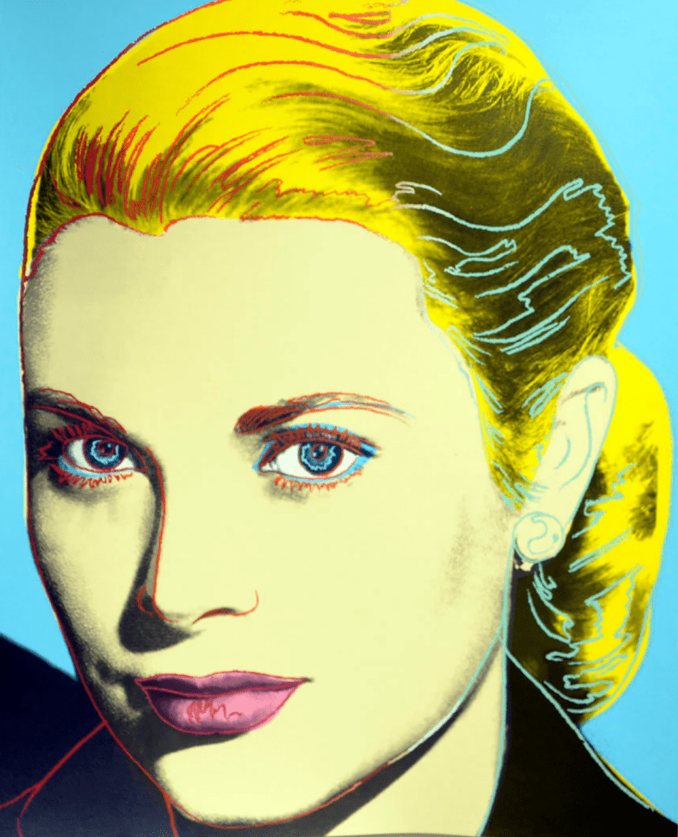 After Warhol, Grace Kelly - Guy Hepner Editions