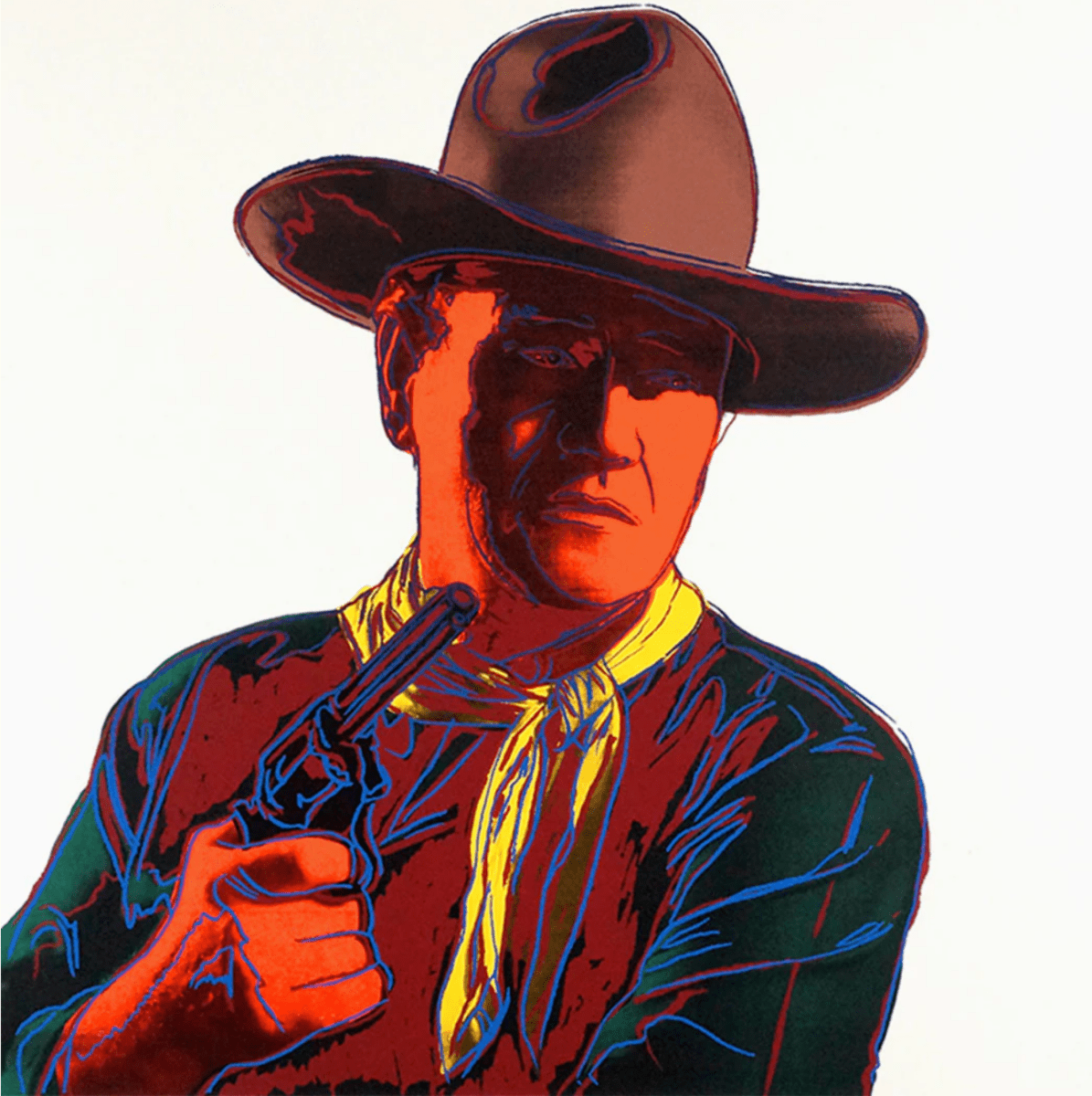 After Warhol, John Wayne - Guy Hepner Editions