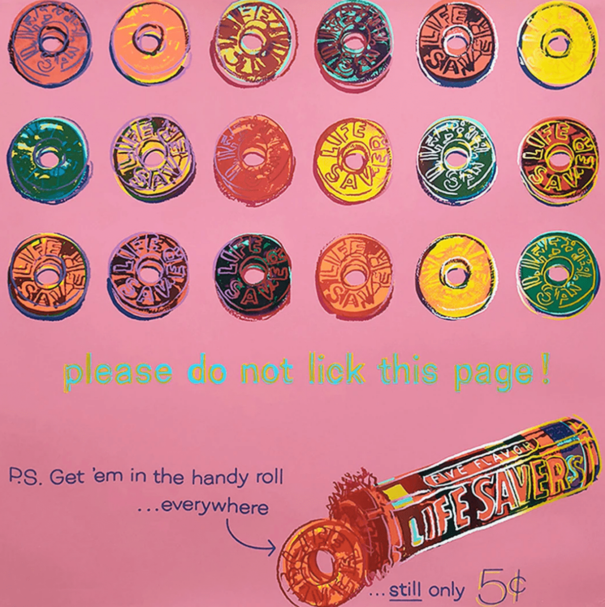 After Warhol, Lifesaver - Guy Hepner Editions