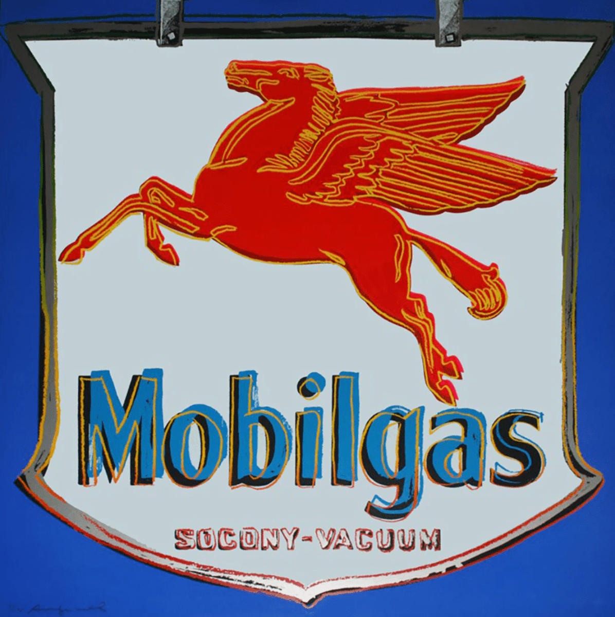 After Warhol, Mobilgas - Guy Hepner Editions