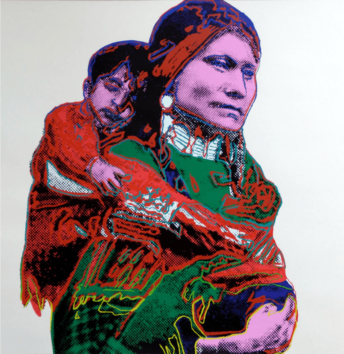 After Warhol, Mother and Child - Guy Hepner Editions