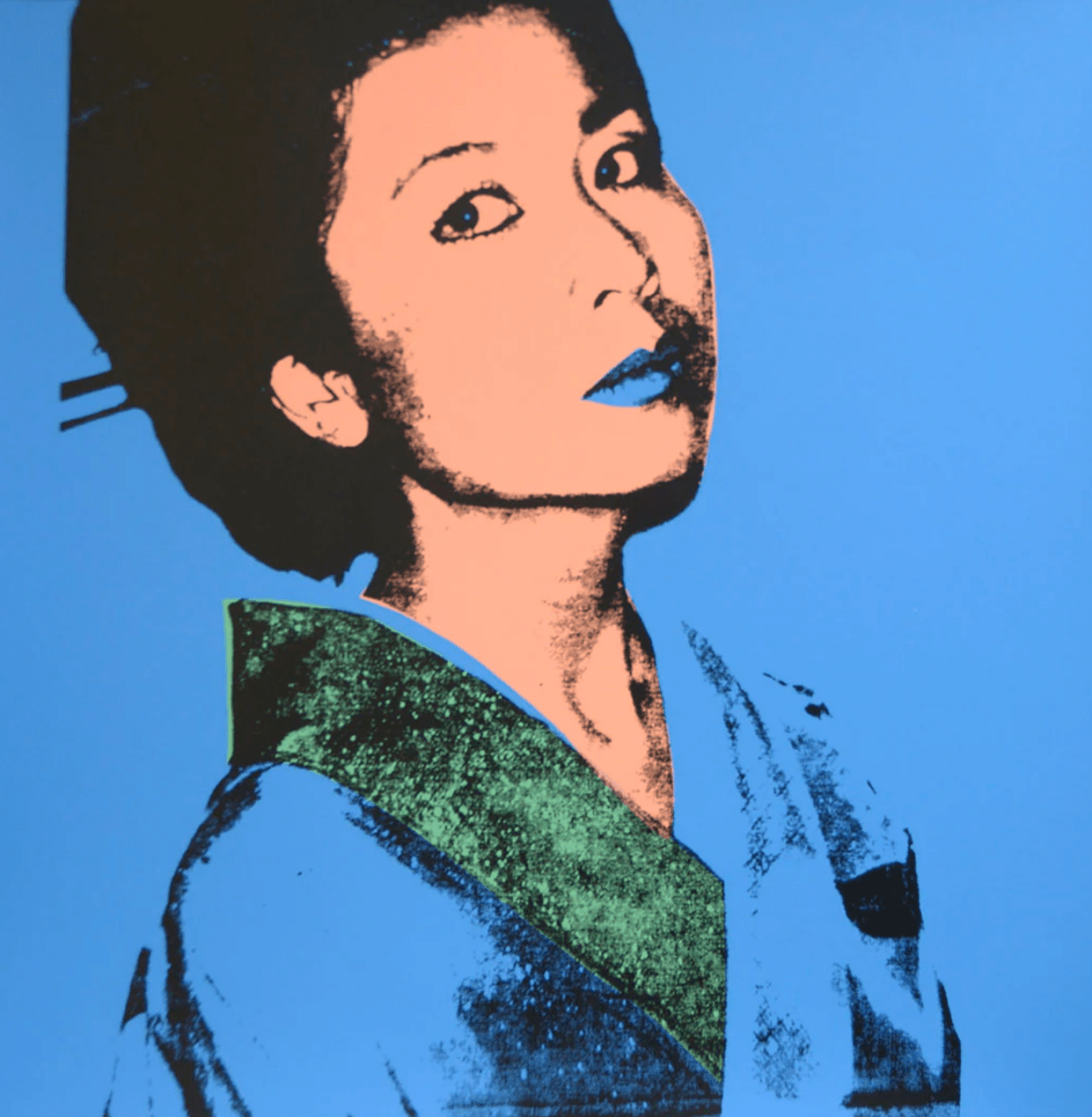 After Warhol, Powers, Kimono - Guy Hepner Editions