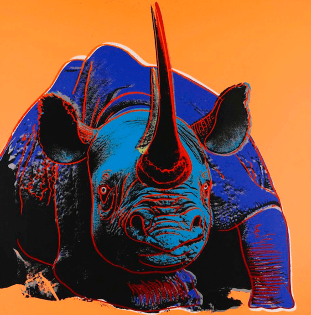 After Warhol, Rhino - Guy Hepner Editions