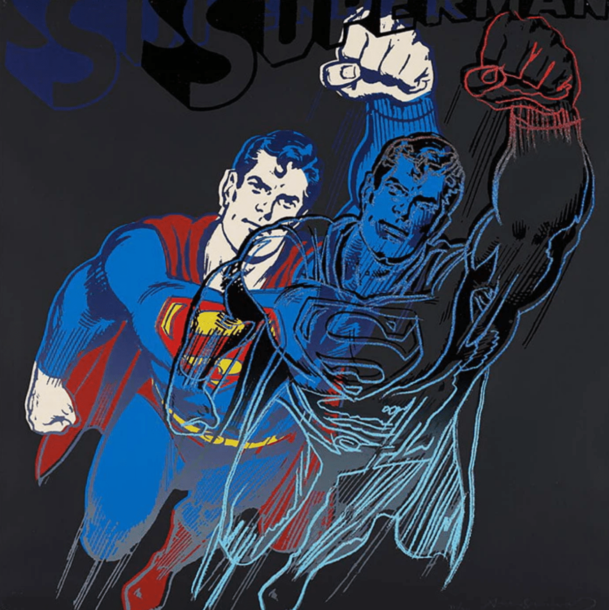 After Warhol, Superman - Guy Hepner Editions