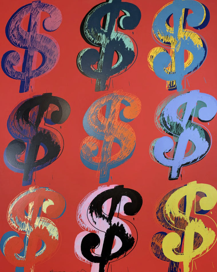 Shipping: Andy Warhol, $ (9) [II.285], 1982