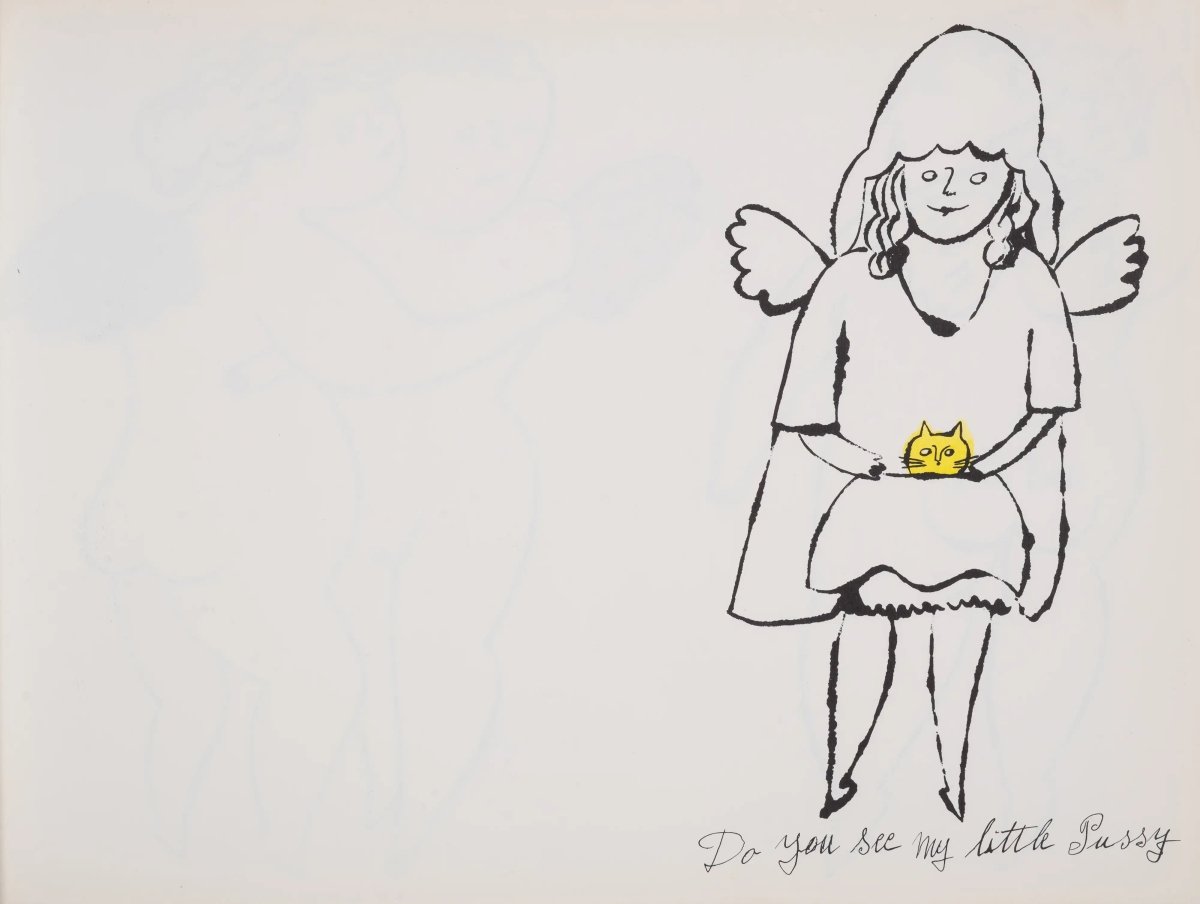 Andy Warhol F.S. IV104A In The Bottom Of My Garden, 1956 - Guy Hepner Editions