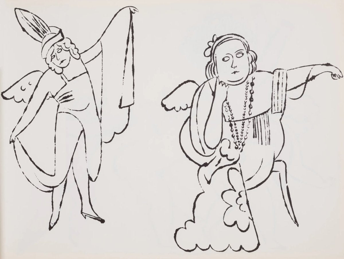 Andy Warhol F.S. IV99A In The Bottom Of My Garden, 1956 - Guy Hepner Editions