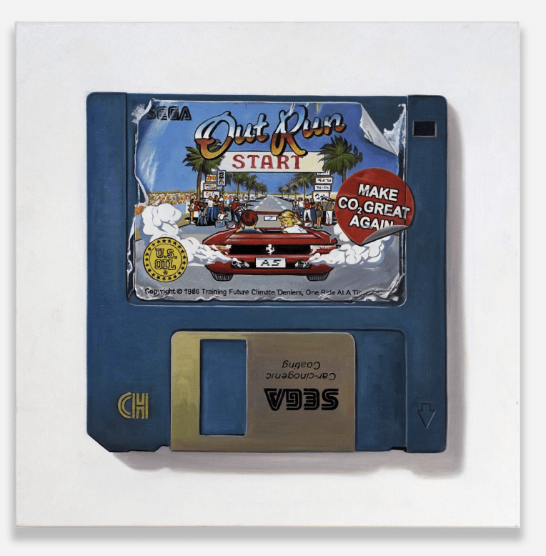 Arlo Sinclair OutRun: Big Oil (3.5" Disk), 2025 - Guy Hepner Editions