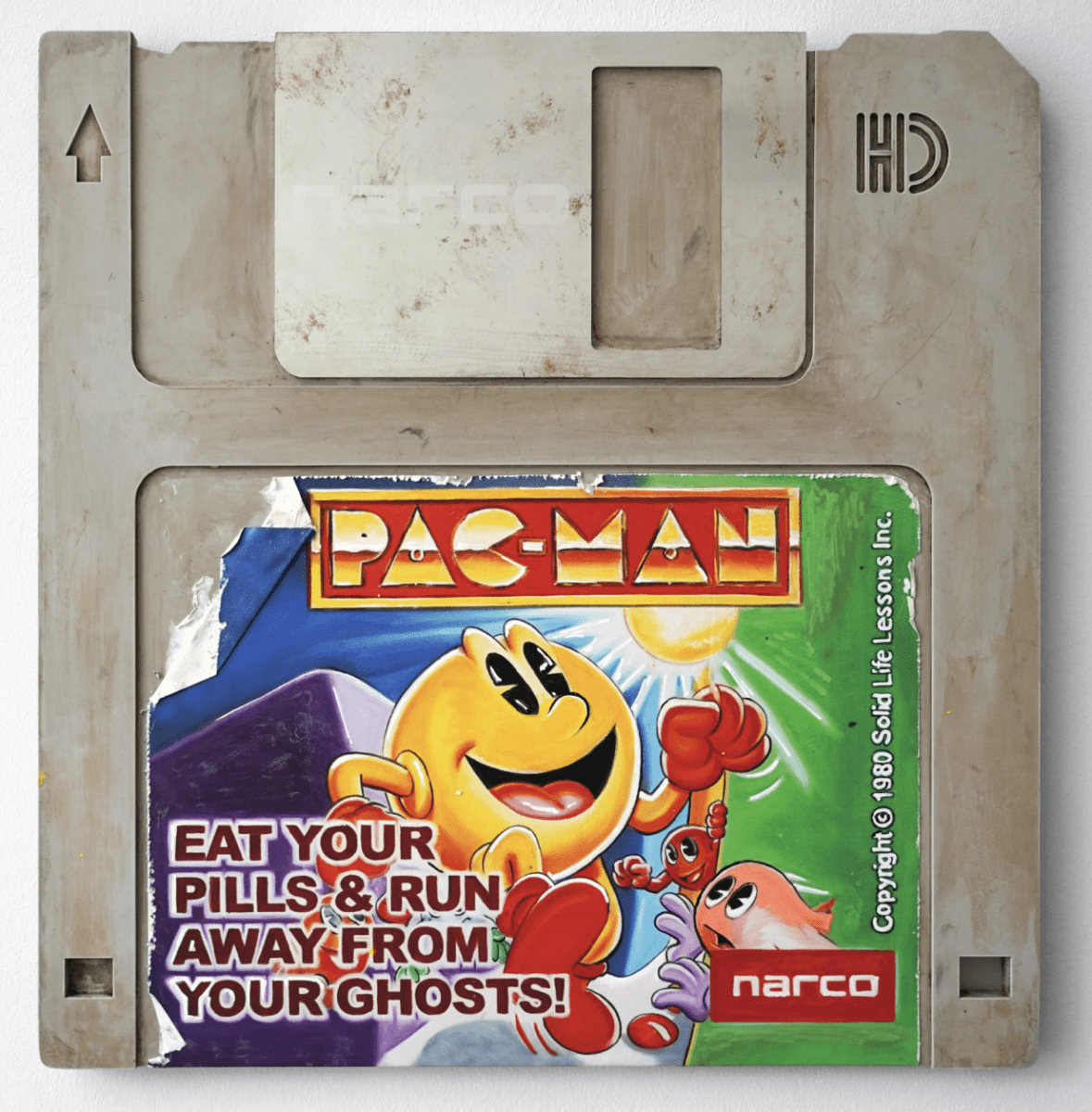 Arlo Sinclair PacMan: Pills &amp; Ghosts — 20”, 2025 - Guy Hepner Editions