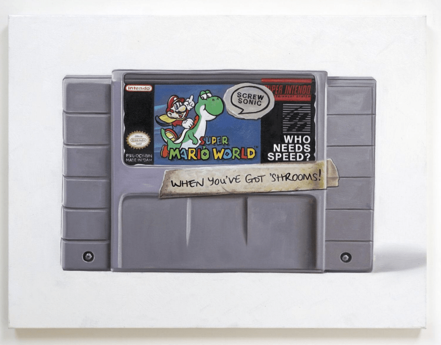 Arlo Sinclair Super Mario World: Screw Sonic (SNES), 2025 - Guy Hepner Editions