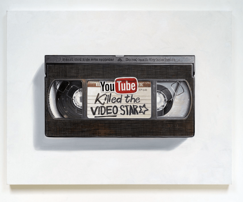 Arlo Sinclair YouTube Killed The Video Star (VHS), 2025 - Guy Hepner Editions