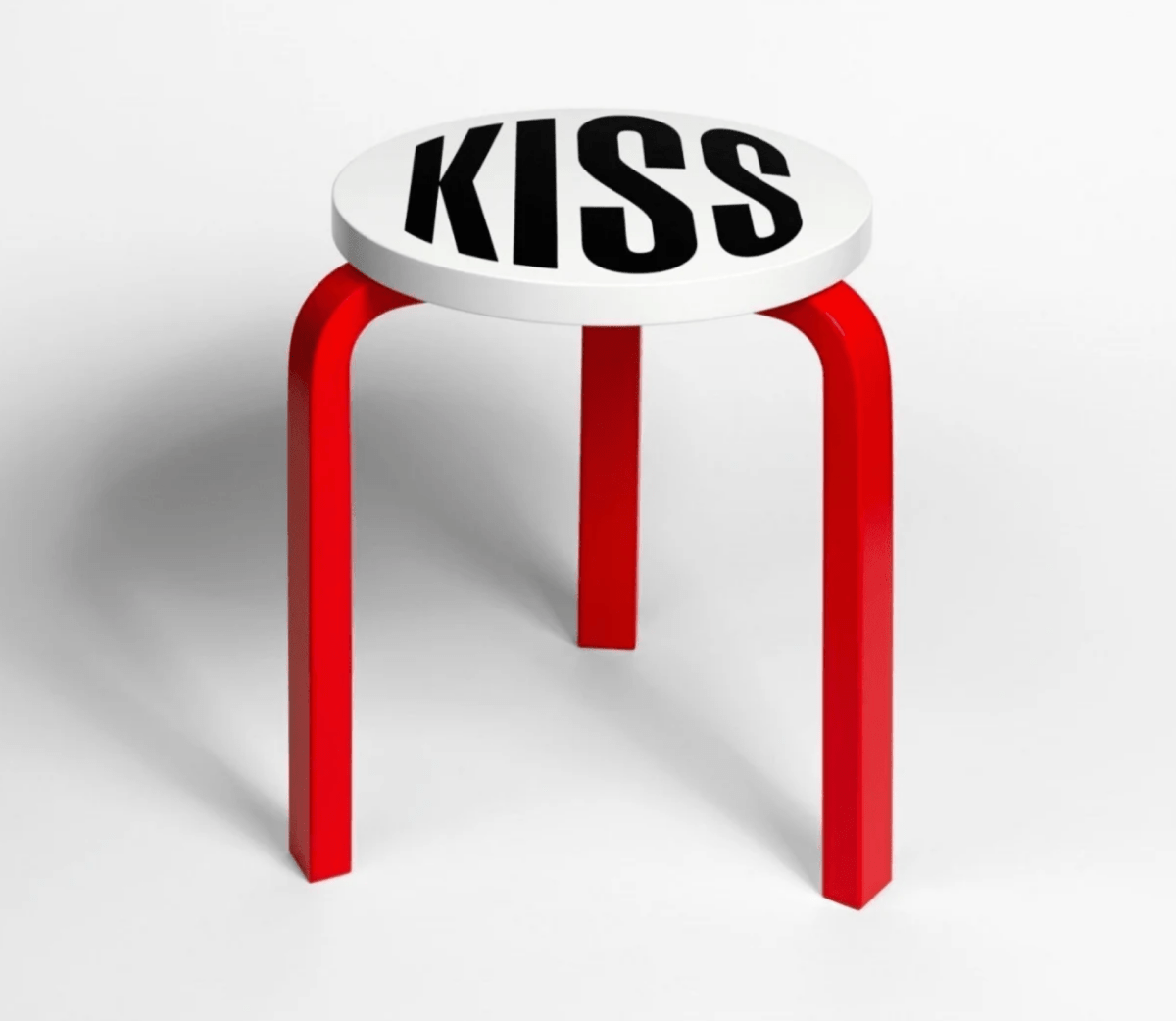 Barbara Kruger, Untitled (Kiss), 2019 - Guy Hepner Editions