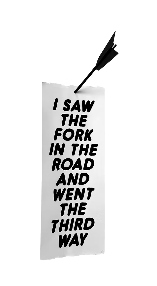 Christopher Martin I Saw The Fork In The Road..., 2025 - Guy Hepner Editions