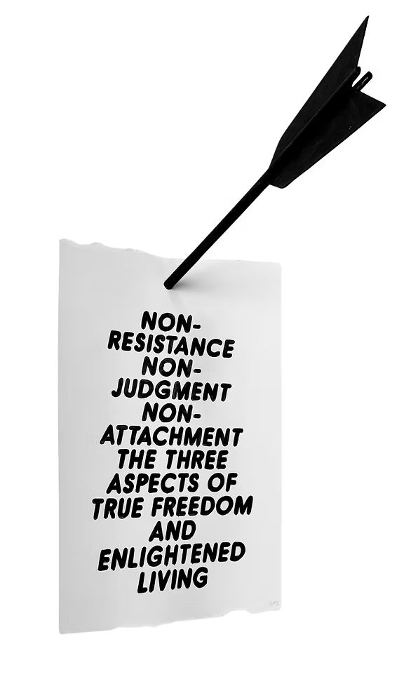 Christopher MartinNonresistance, Nonjudgment, Nonattachment..., 2025 - Guy Hepner Editions