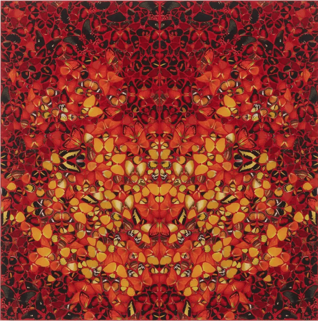 Damien Hirst, H6 - 8 Fire, 2020 - Guy Hepner Editions