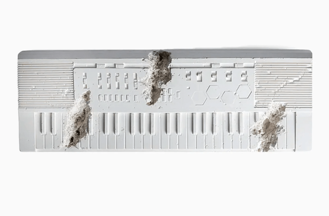 Daniel Arsham Keyboard Future Relic 09, 2017 - Guy Hepner Editions