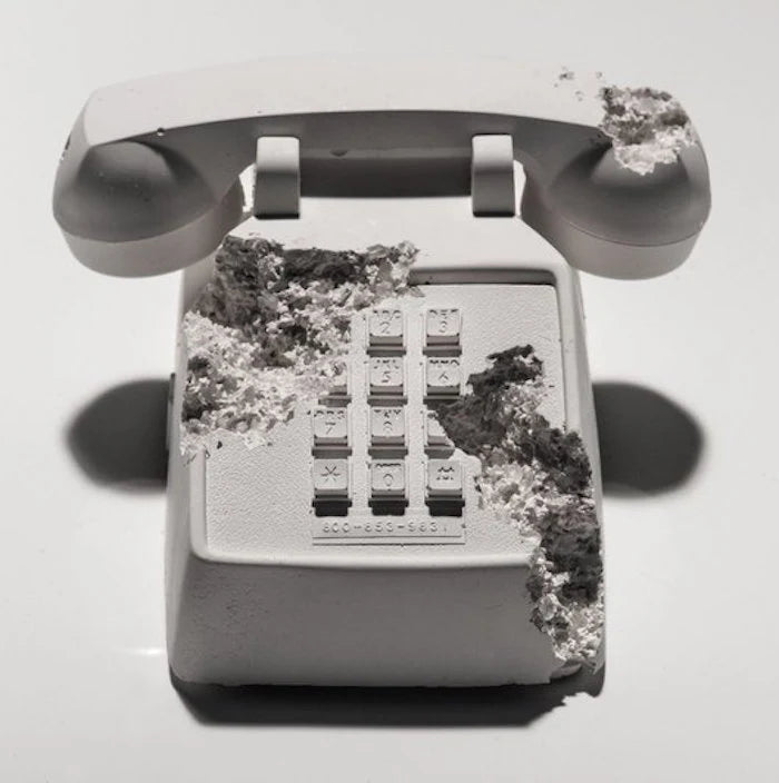 Daniel Arsham Telephone Future Relic 05 Telephone, 2016 - Guy Hepner Editions
