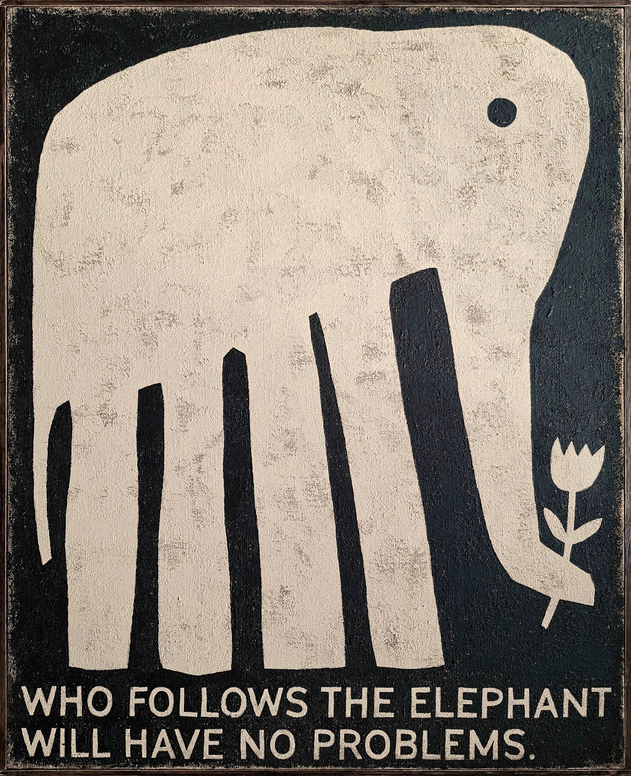 David Schmitt Who Follows The Elephant