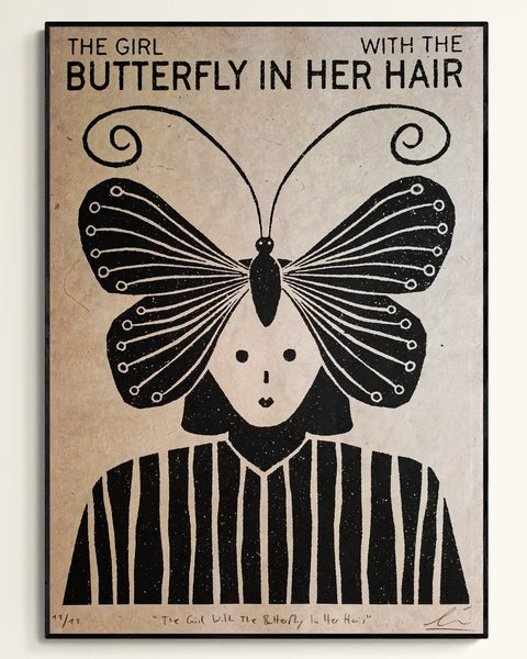 David Schmitt The Girl With The Butterfly In Her Hair