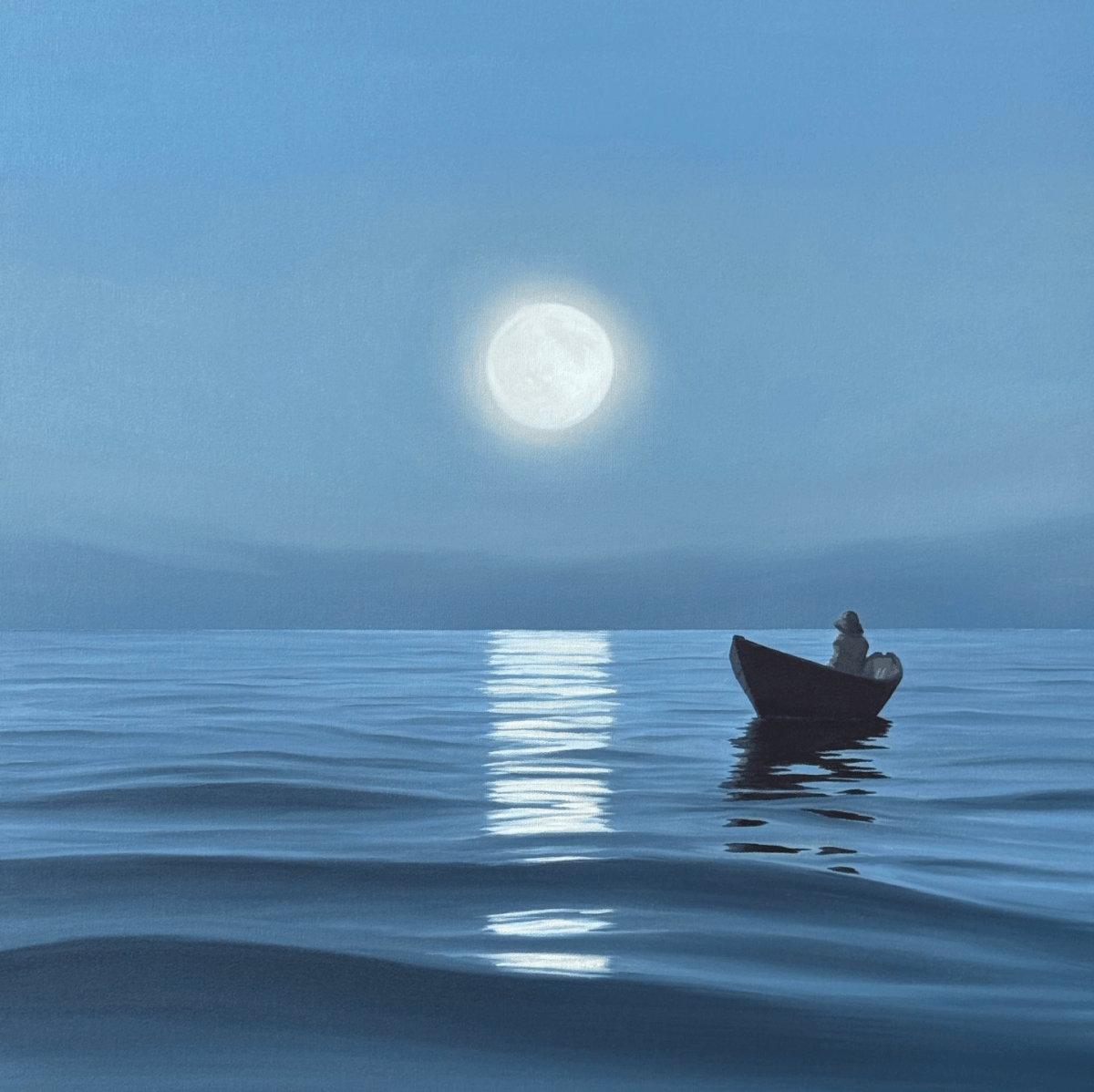 Derek Macara Moonrise Over the Fog - Guy Hepner Editions