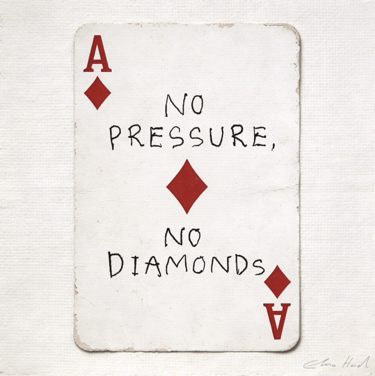 Donn Davis - No Pressure No Diamonds by Elmo Hood - Guy Hepner Editions