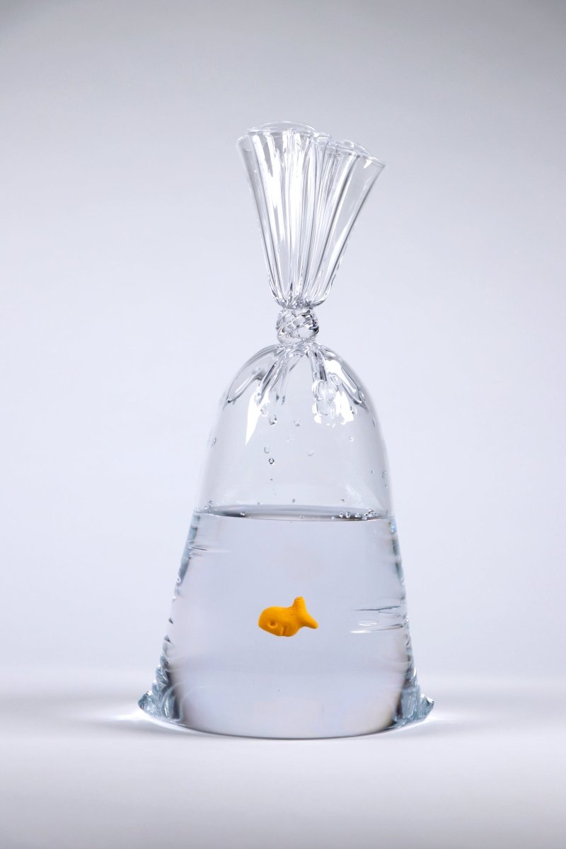 Dylan Martinez Limited Edition Goldfish Cracker Water Bag, 2024 - Guy Hepner Editions