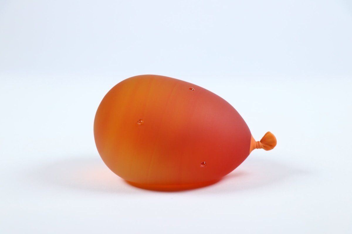 Dylan Martinez Sunset Orange Water Balloon (droplets), 2024 - Guy Hepner Editions