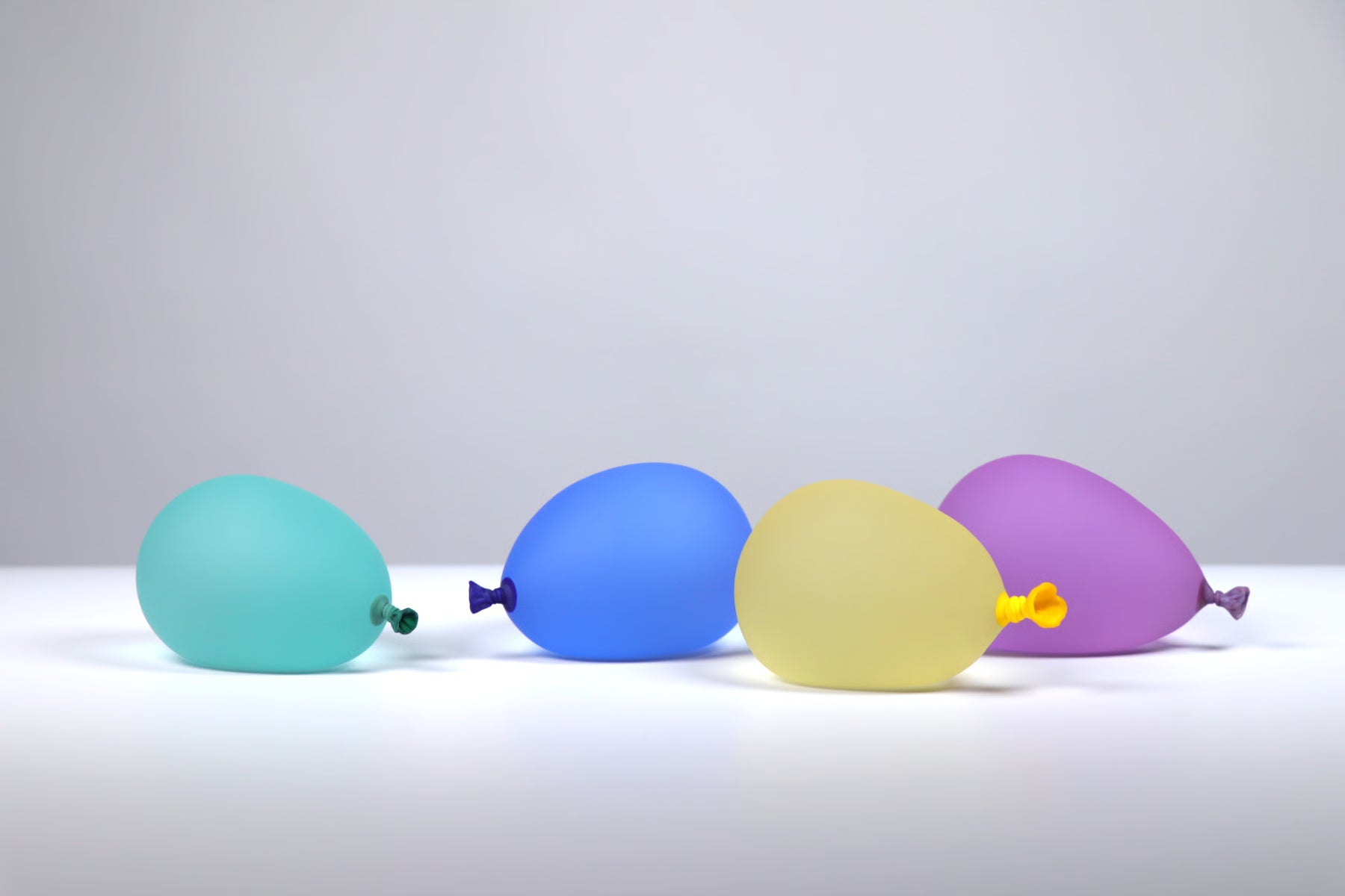 Dylan Martinez Water Balloon Group 1 - Light Green, Cool Breeze,Yellow, Purple