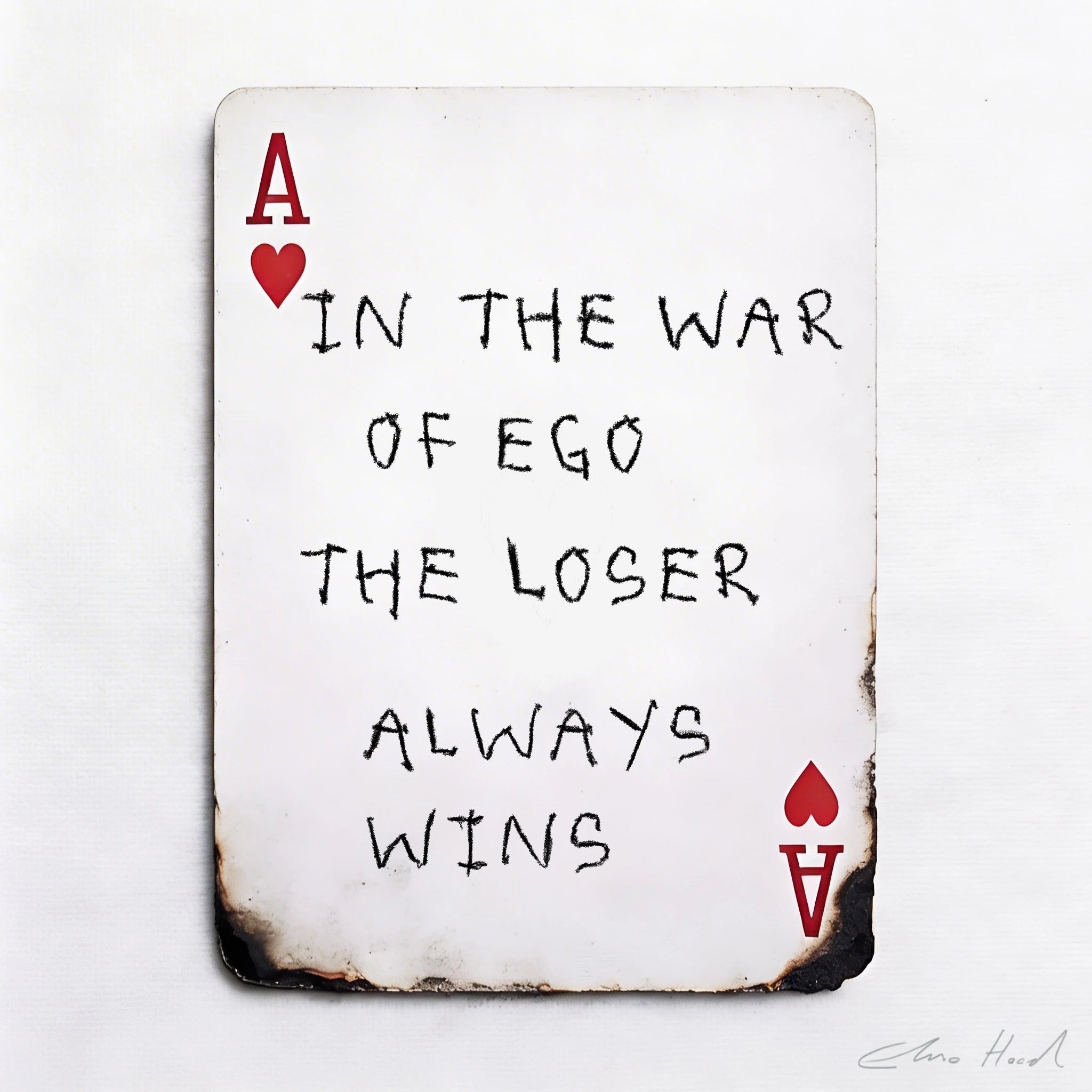 Elmo Hood In The War Of Ego The Loser Always Wins