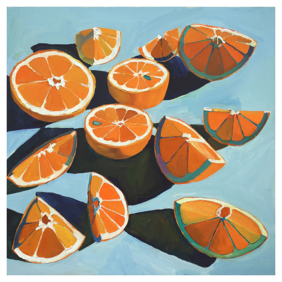 Erika Lee Sears Oranges, 2021 - Guy Hepner Editions