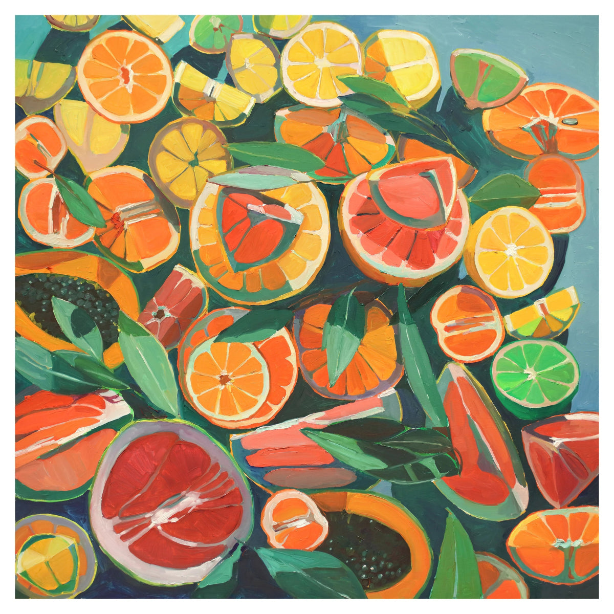 Erika Lee Sears Papaya, 2021 - Guy Hepner Editions
