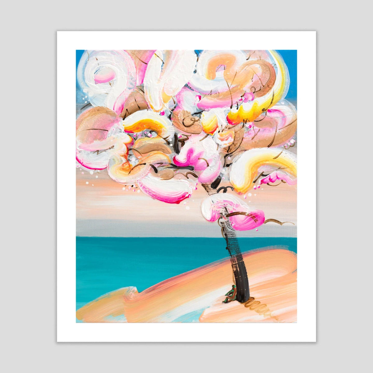 Hong Ji - Young Cherry Blossoms 2 (Print), 2021 - Guy Hepner Editions