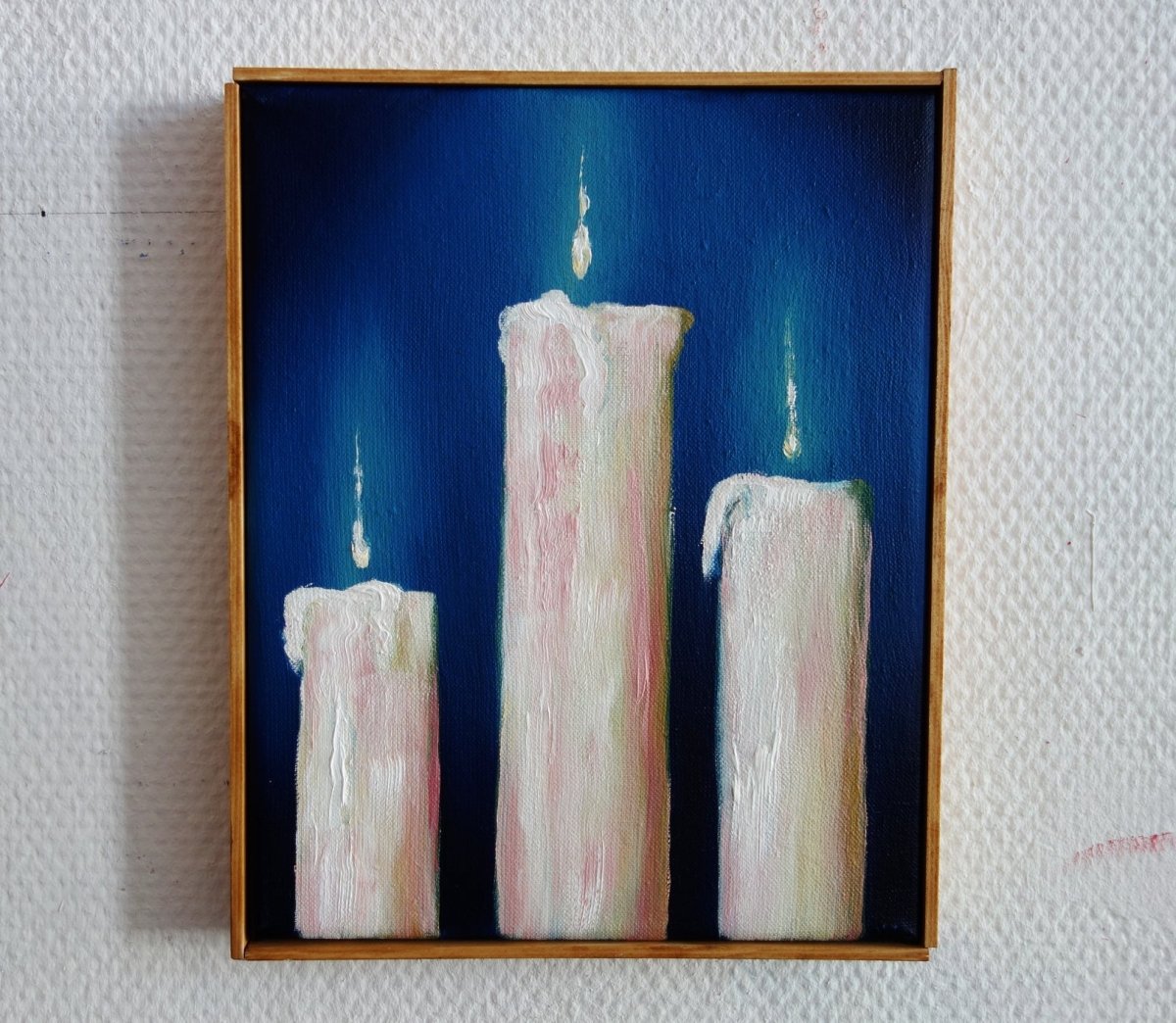 Hugo Baudouin - Blue Candle - Guy Hepner Editions