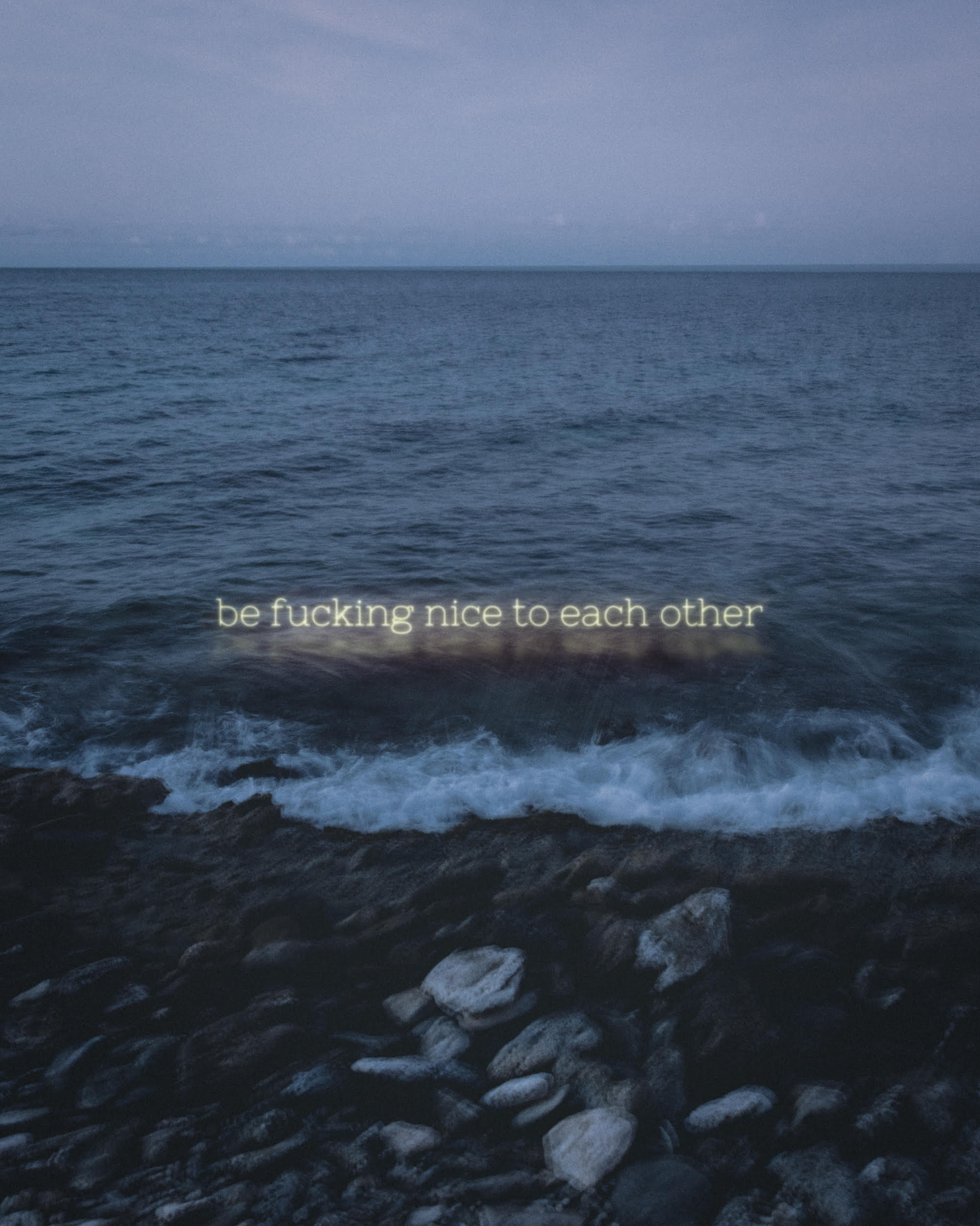 Jeffrey Czum, Be Nice, 2025