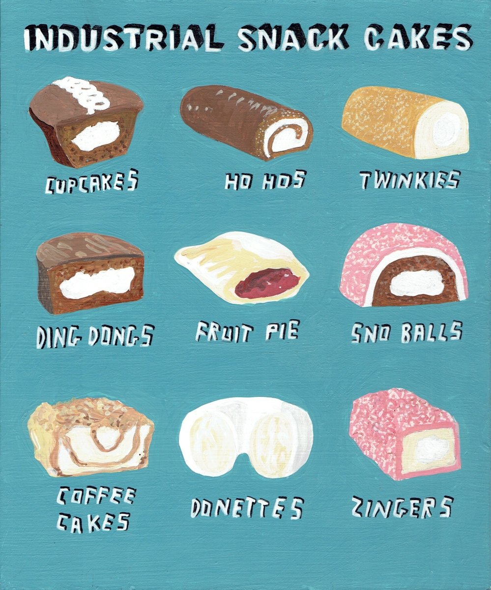 Javier Mayoral, Industrial Snack Cakes - Guy Hepner Editions