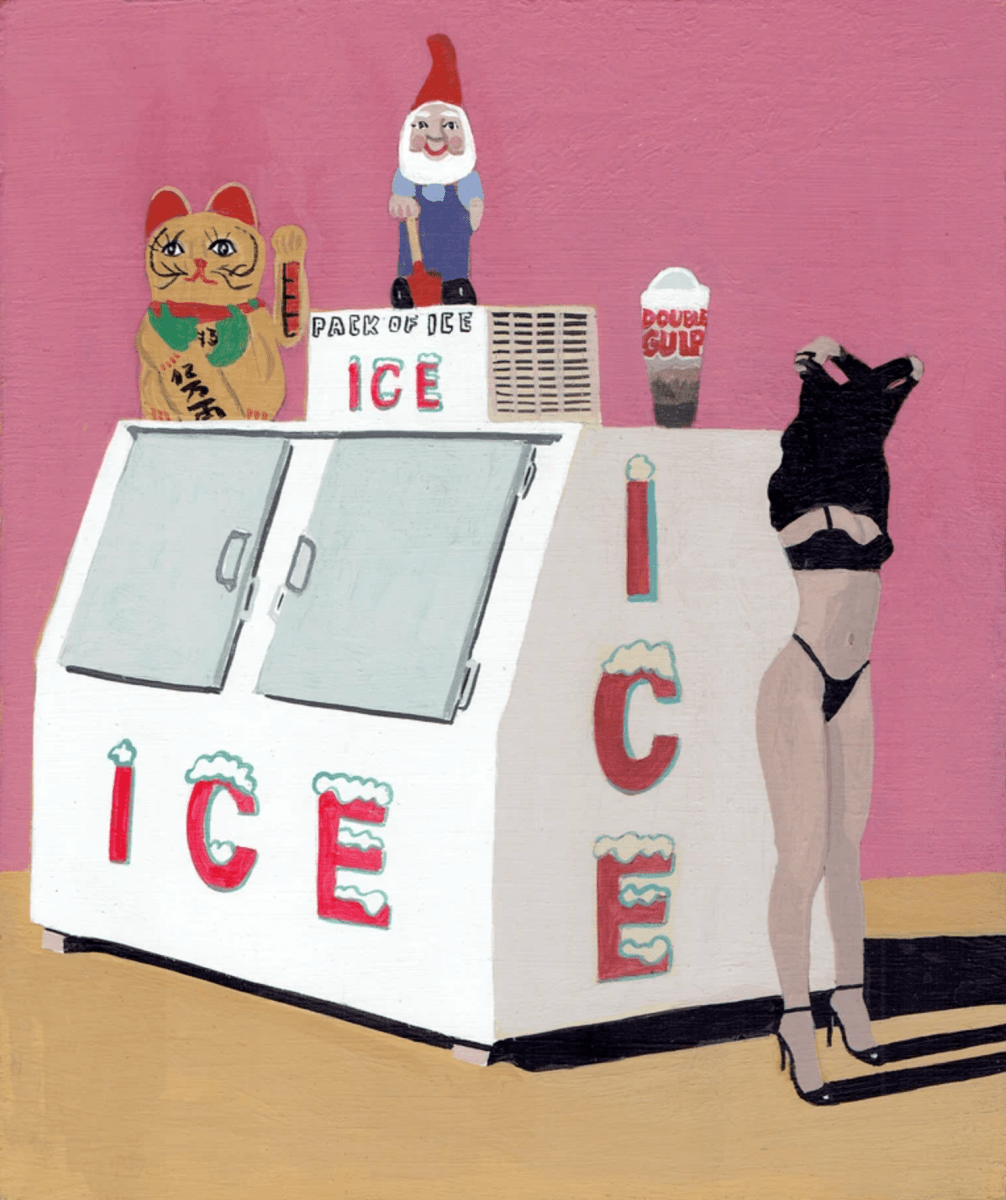 Javier Mayoral, Outdoor Ice Cream Merchandiser - Guy Hepner Editions