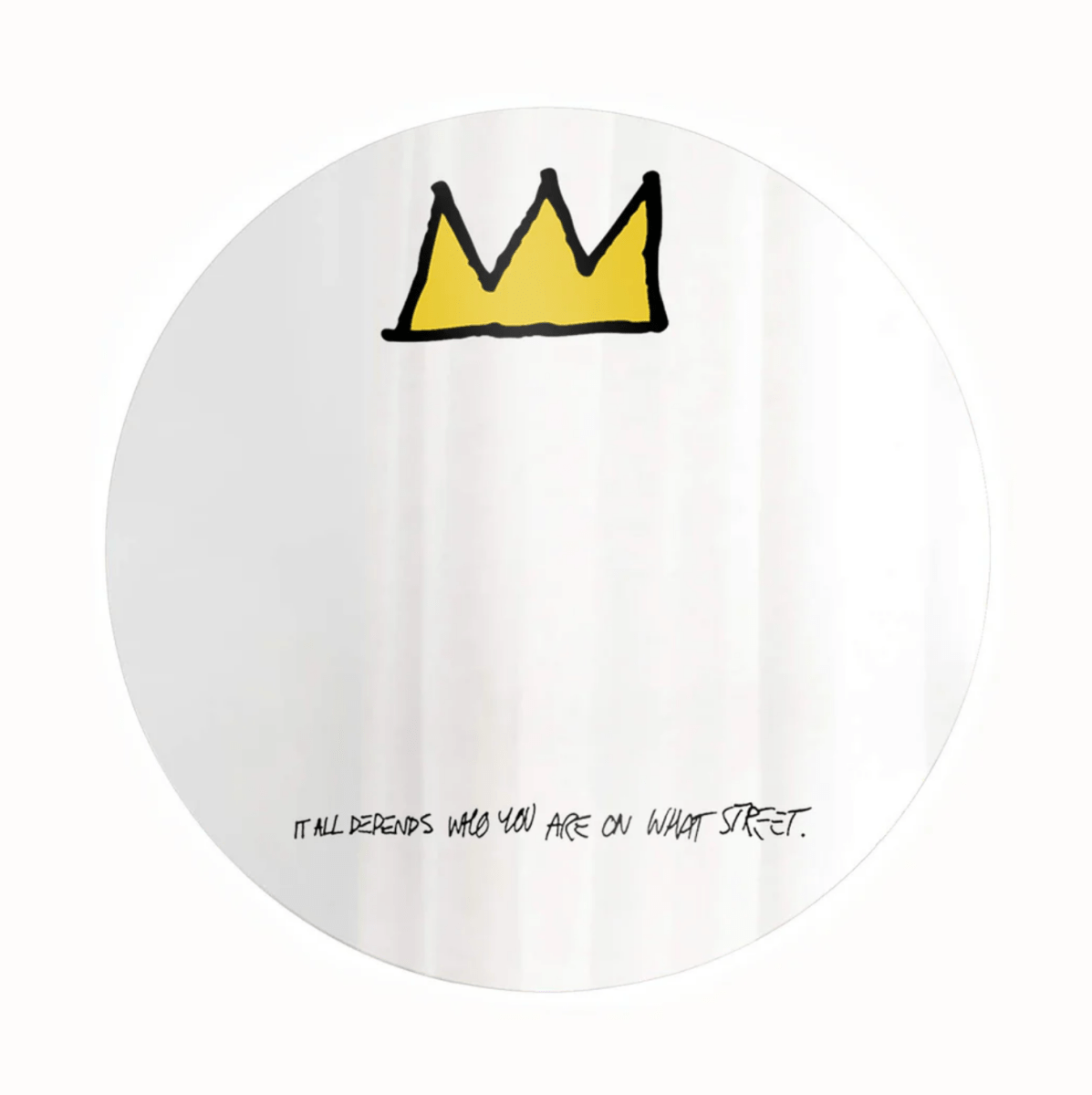 Jean - Michel Basquiat, Mirror - Guy Hepner Editions
