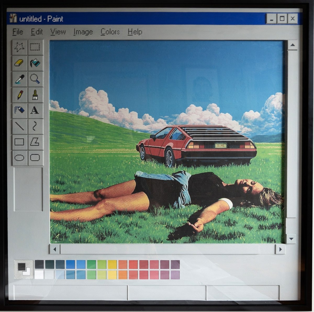 SlimeSunday MS Paint, 2024 - Guy Hepner Editions