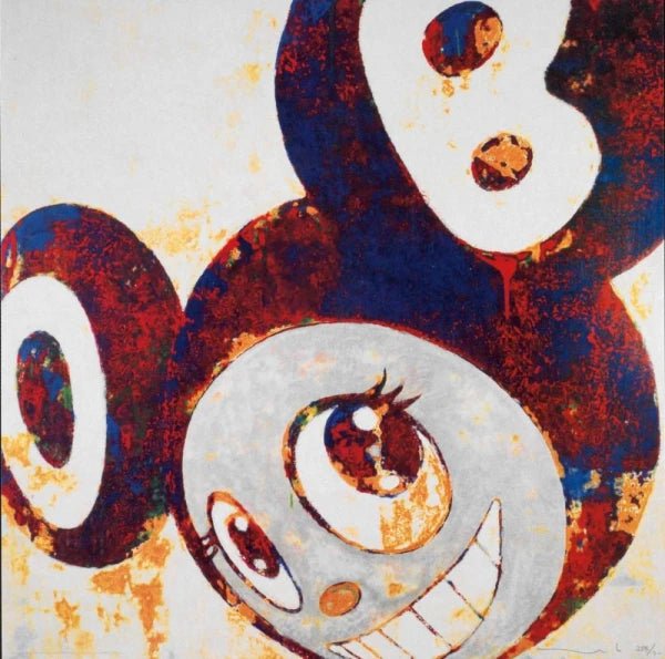 Takashi Murakami And Then Red Blue Yellow, 2006 - Guy Hepner Editions