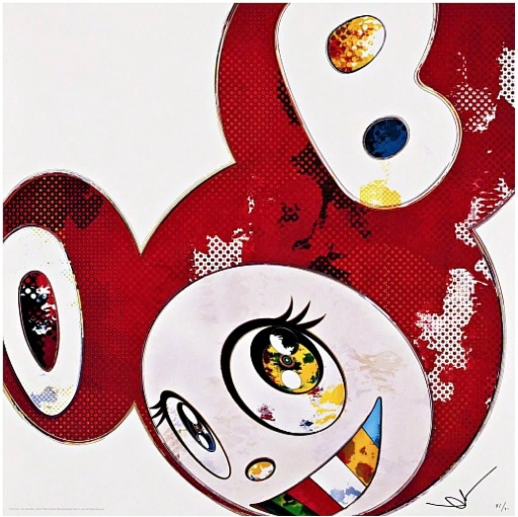 Takashi Murakami And Then x 727 (Vermillion: Shu), 2 - Guy Hepner Editions