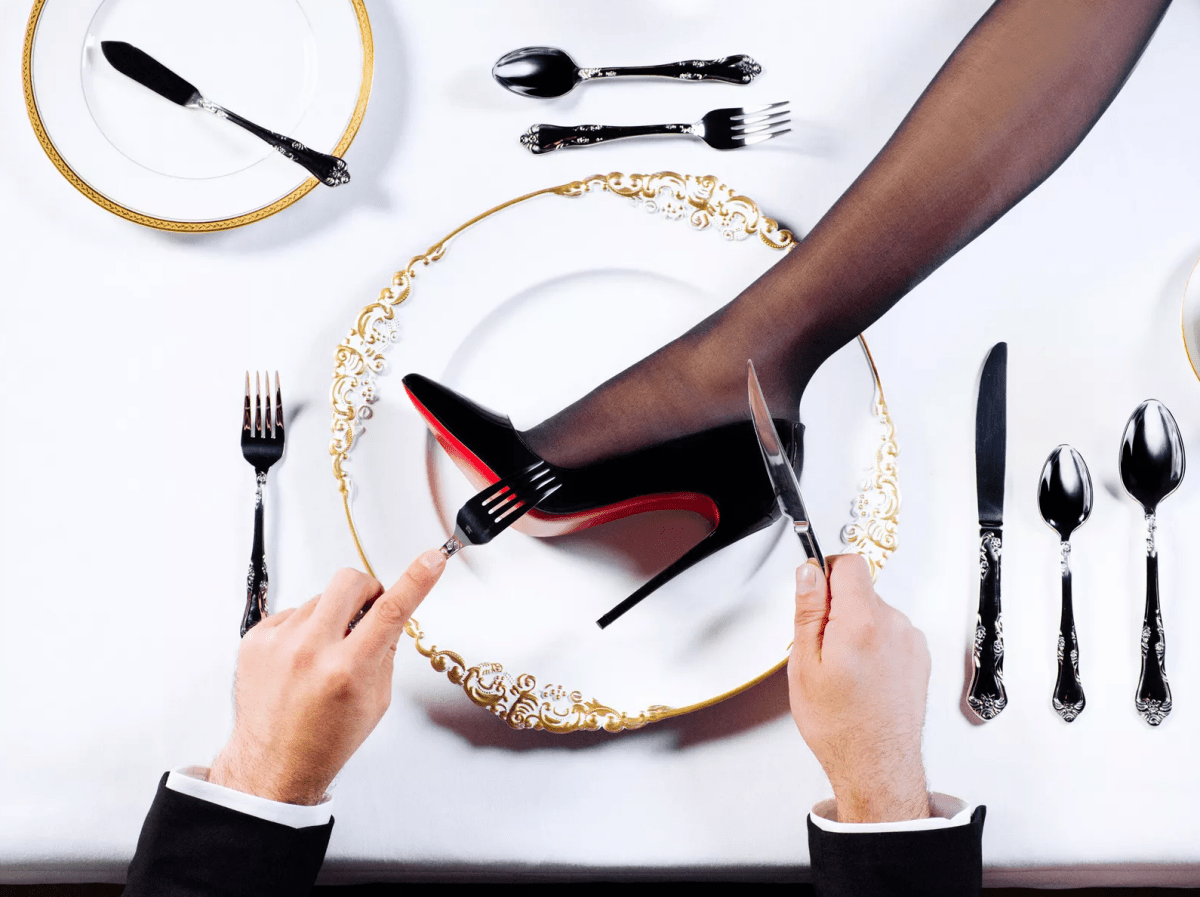 Tyler Shields, High Heel Plate, 2025 - Guy Hepner Editions