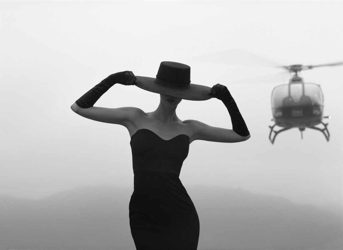 Tyler Shields Mystery of the Helicopter, 2022 - Guy Hepner Editions