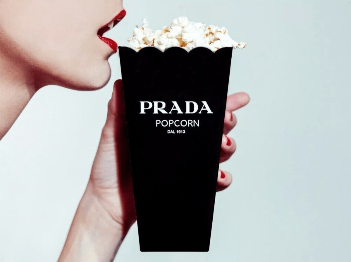 Tyler Shields, Prada Popcorn, 2012 - Guy Hepner Editions